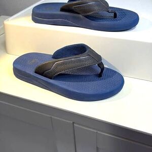 NWOT Wonder Nation Kids Navy Flip Flops size 13/1